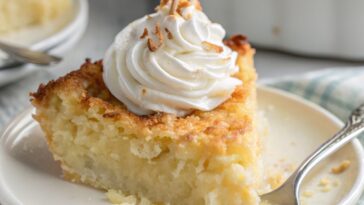 Impossible Coconut Custard Pie