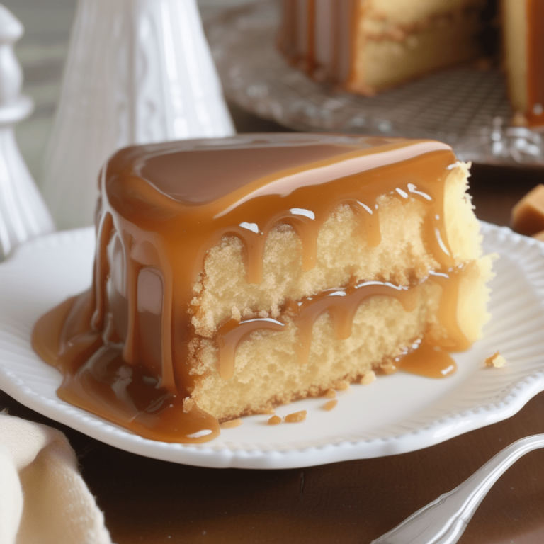 Best Southern Style Caramel Cake Ever
