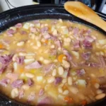 GREAT NORTHERN BEANS IN THE CROCKPOT, great northern beans, great northern beans recipe, northern beans, northern beans recipe