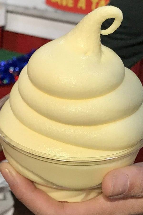 Pineapple Soft Serve Ice Cream