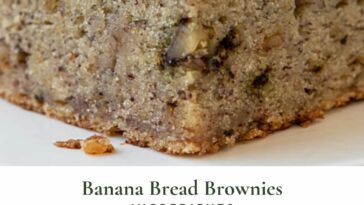 Banana Bread Brownies, Banana, Bread, Brownies