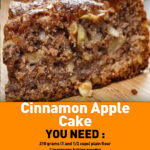 Cinnamon Apple Cake