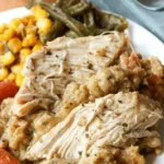 Crockpot Chicken and Stuffing