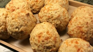 Rosemary Cheddar Drop Biscuits