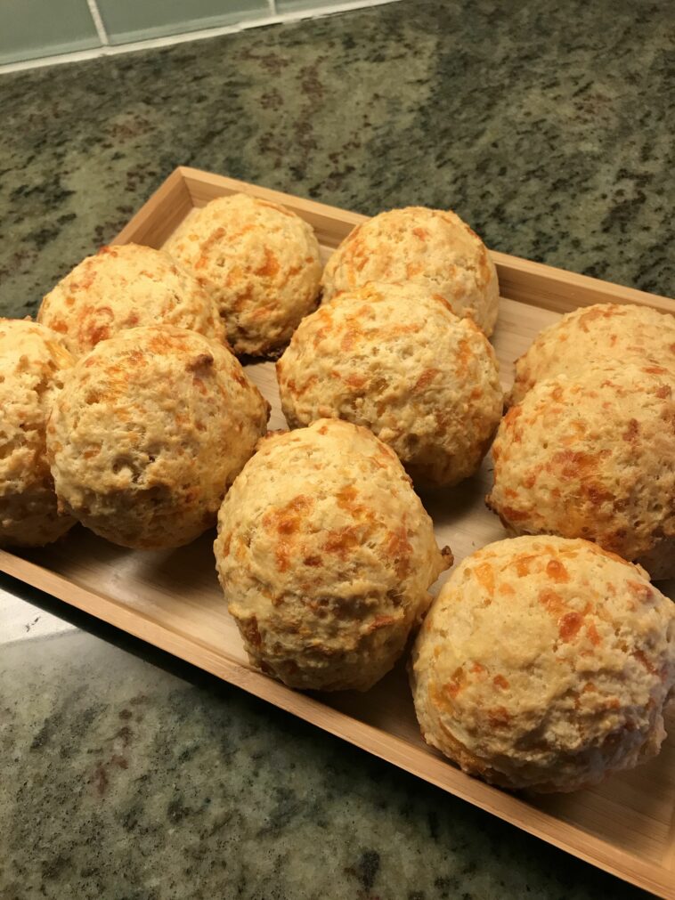 Rosemary Cheddar Drop Biscuits