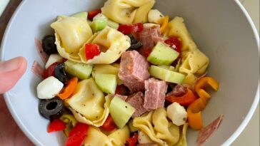 Tuscan Tortellini Pasta Salad