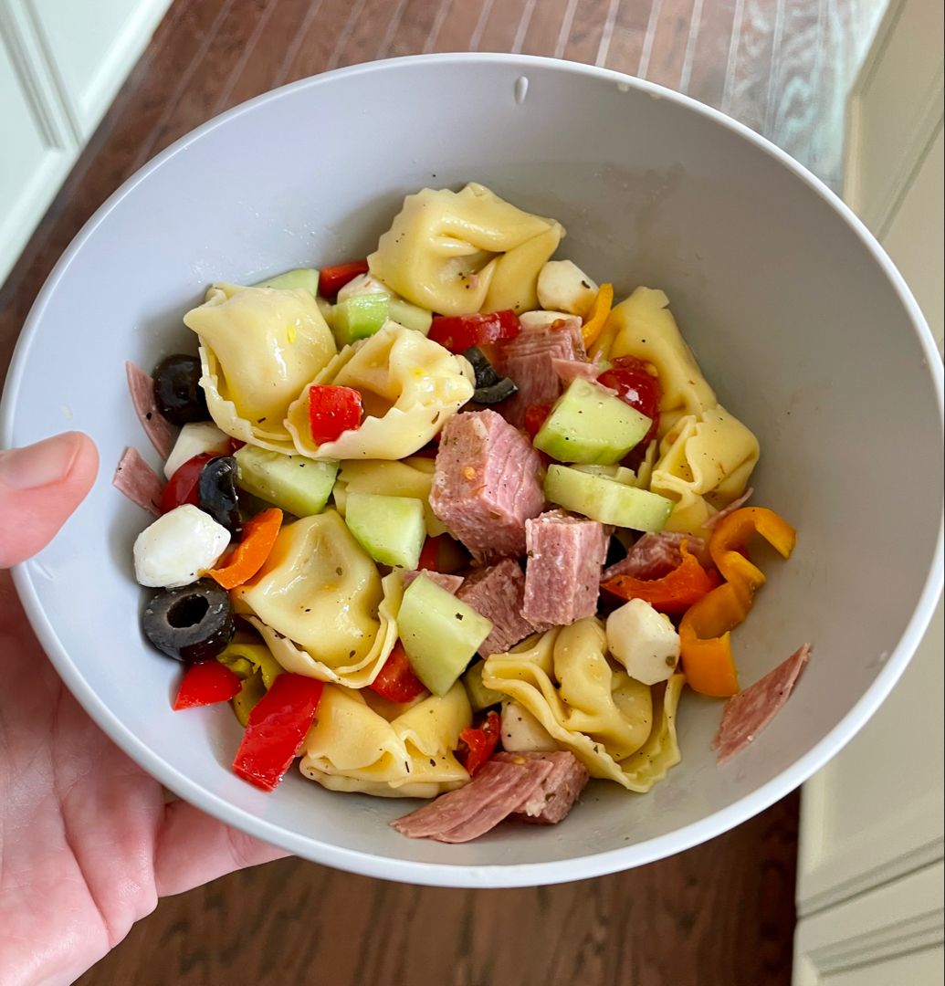 Tuscan Tortellini Pasta Salad