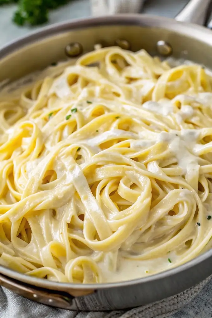 Shrimp Fettuccine Alfredo