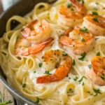 Shrimp Fettuccine Alfredo