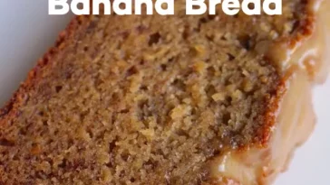 Salted Caramel Banana Bread