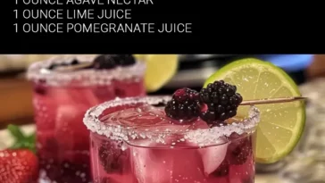 Blackberry Margarita Smash