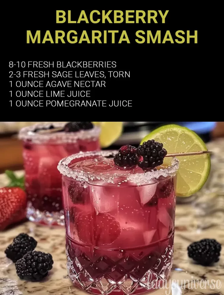 Blackberry Margarita Smash