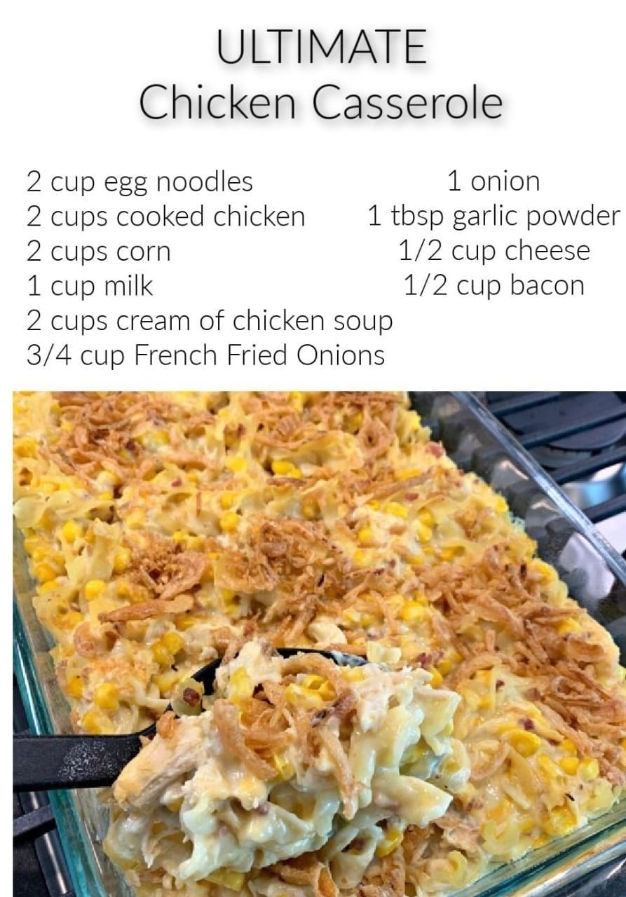 ULTIMATE Chicken Casserole