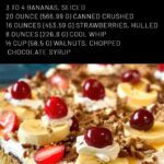 No-Bake Banana Split Cake