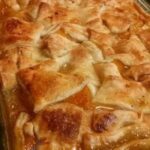 Old Time Oven Peach Cobbler