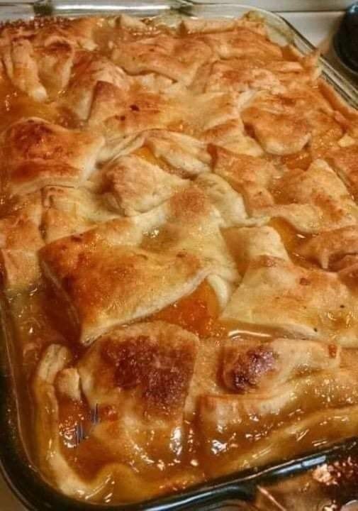 Old Time Oven Peach Cobbler