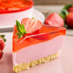 No-Bake Strawberry Jello Pie