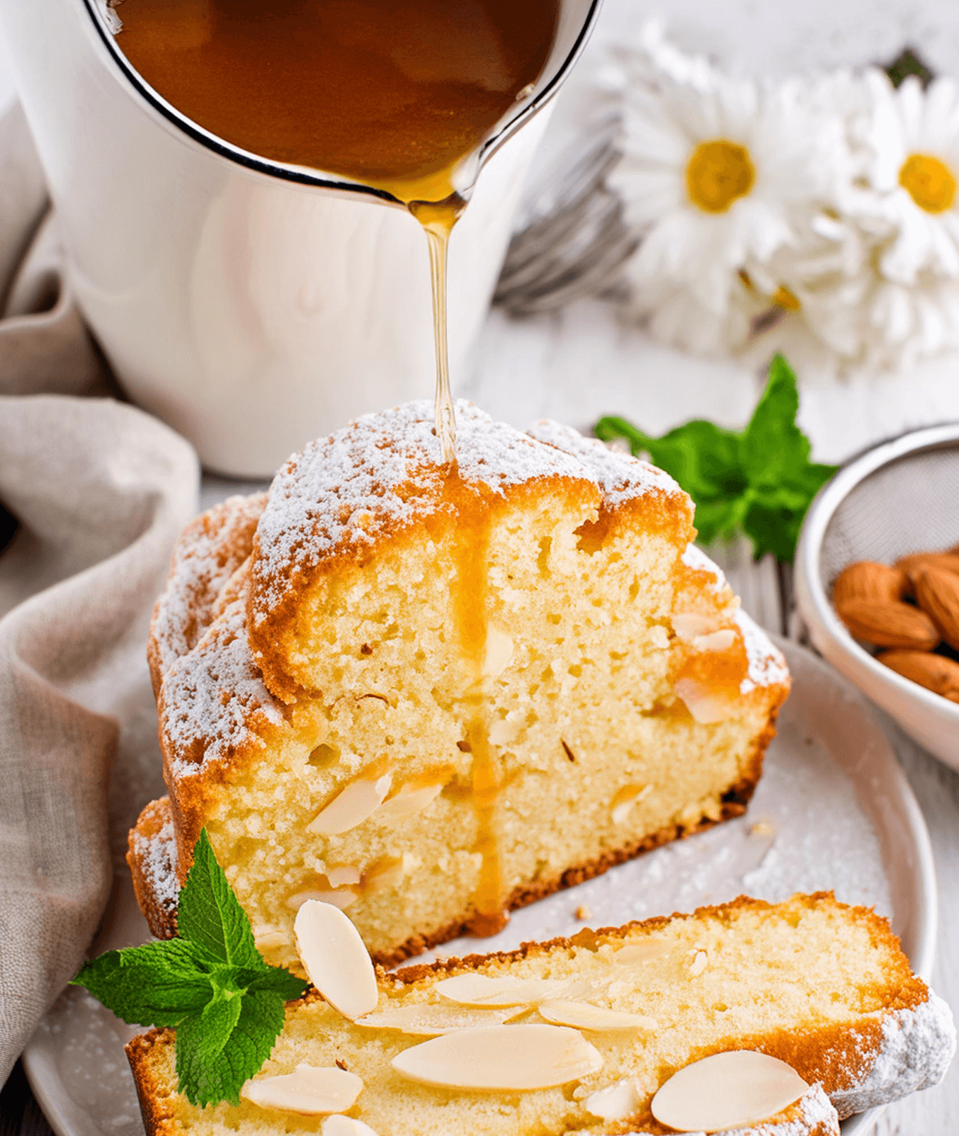 Almond Amaretto Pound Cake