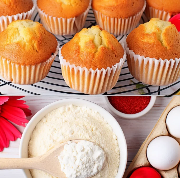 Super Fluffy Blueberry Muffins