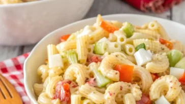Sweet Amish Macaroni Salad