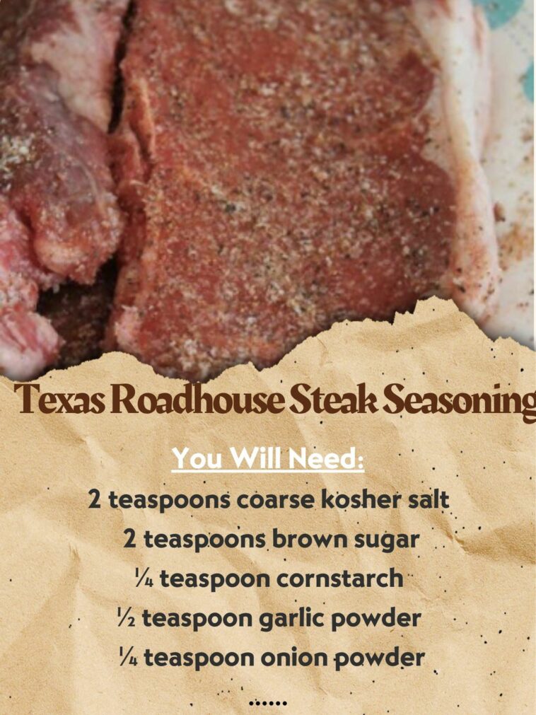 Texas Roadhouse Steak Seasoning