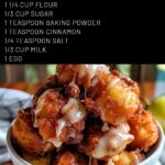 Apple Fritter Bites