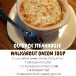 Outback Steakhouse Walkabout Onion Soup