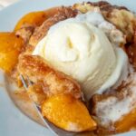 THE EASIEST SOUTHERN PEACH COBBLER