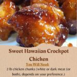 sweet hawaiian crockpot chicken