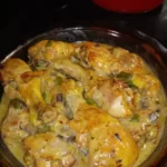 Baked Chicken Legs with Cream of Mushroom