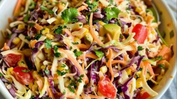 EASY MEXICAN COLESLAW