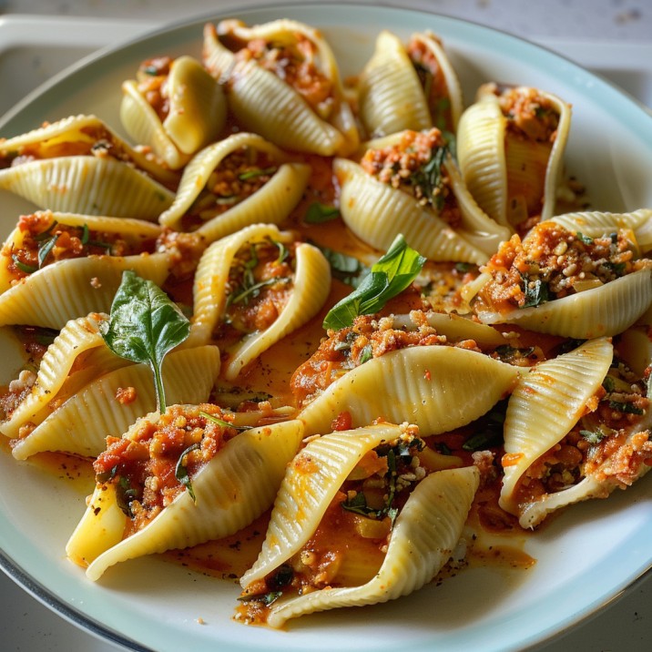 Easy Italian Stuffed shells,