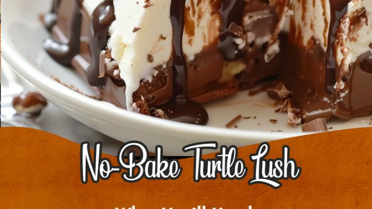 No-Bake Turtle Lush