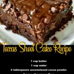 Texas Sheet Cake Recipe