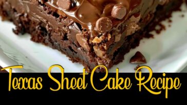 Texas Sheet Cake Recipe