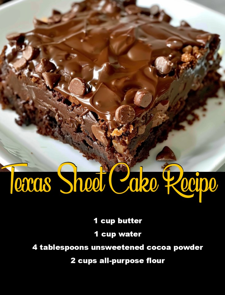 Texas Sheet Cake Recipe