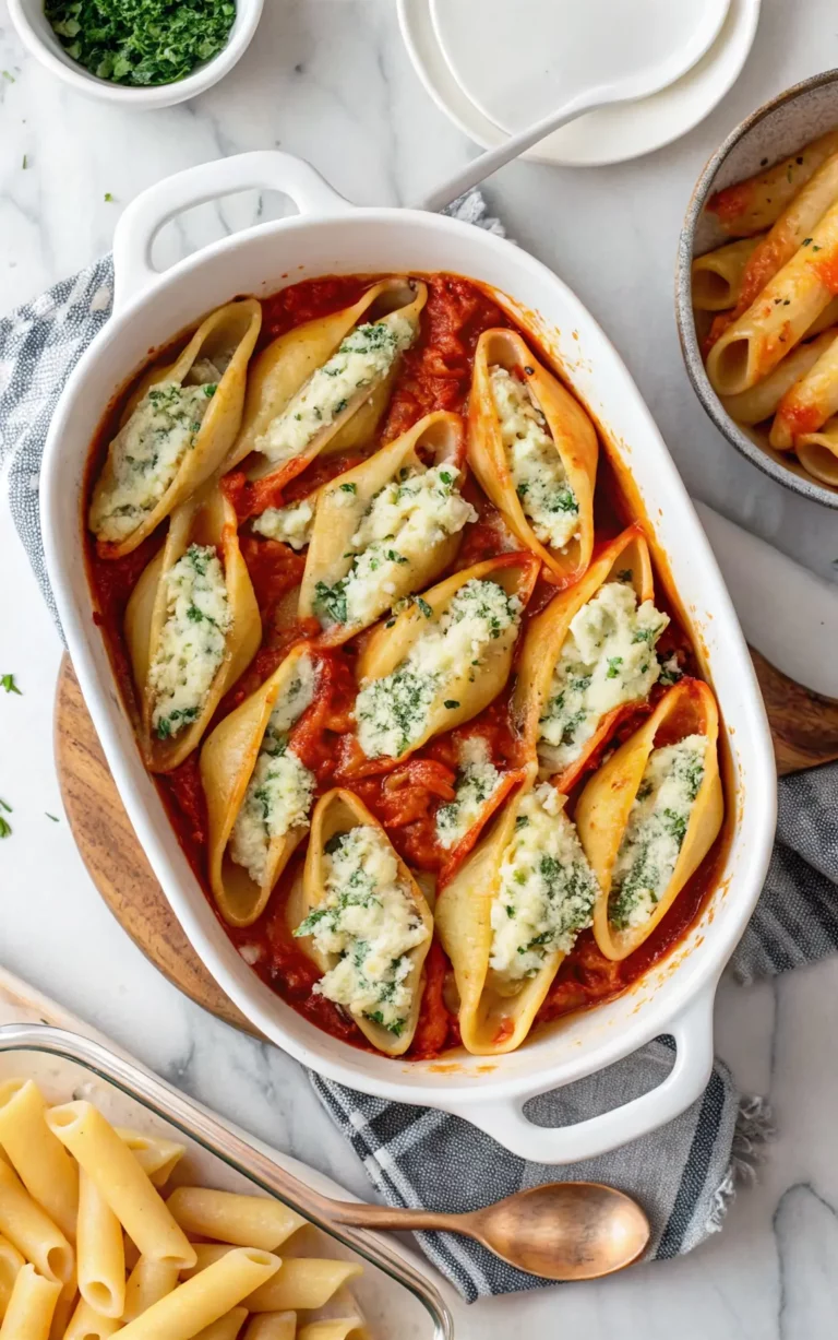 Easy Italian Stuffed Shells