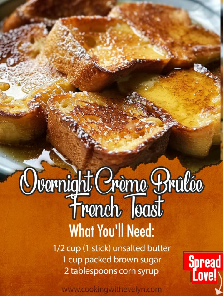 Overnight Crème Brûlée French Toast