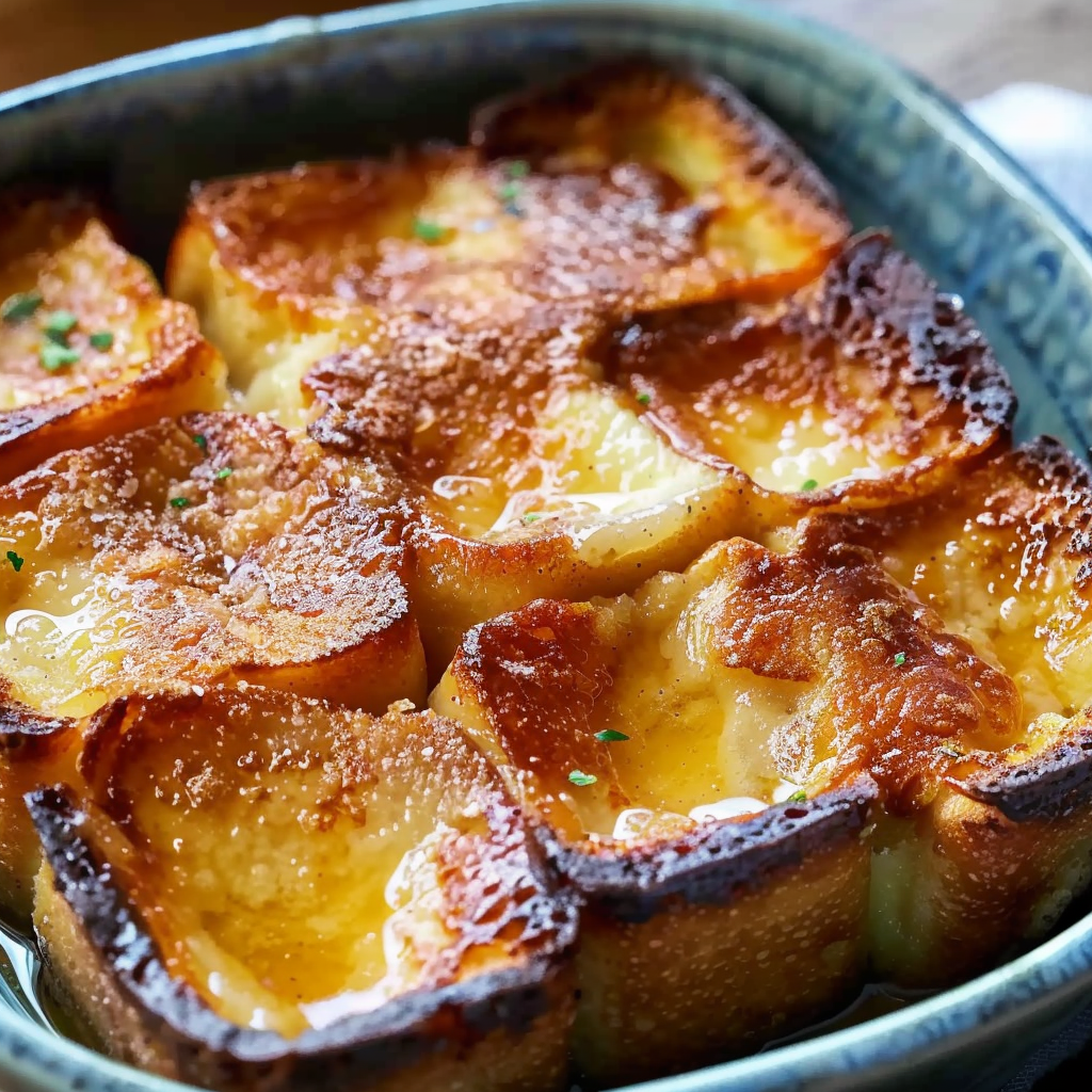 Overnight Crème Brûlée French Toast