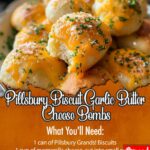 Pillsbury Biscuit Garlic Butter Cheese Bombs