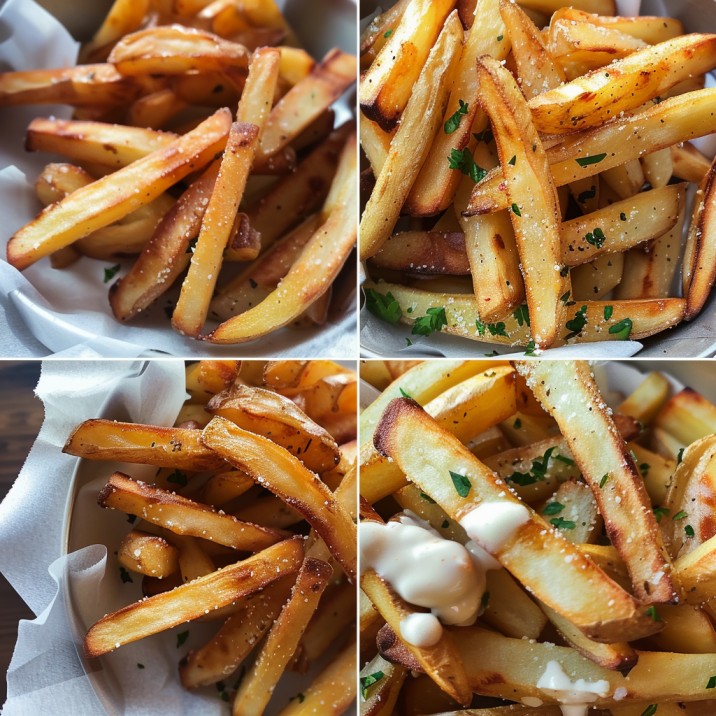 ultimate vinegar crispy fries