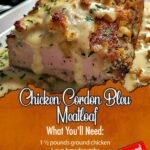 Chicken Cordon Bleu Meatloaf