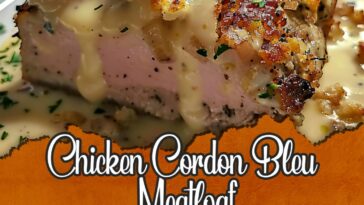 Chicken Cordon Bleu Meatloaf