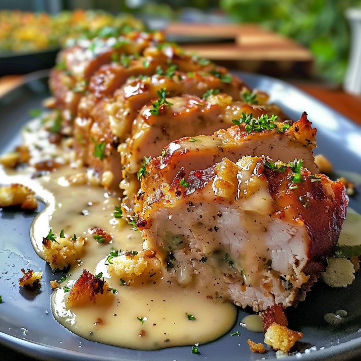 Chicken Cordon Bleu Meatloaf