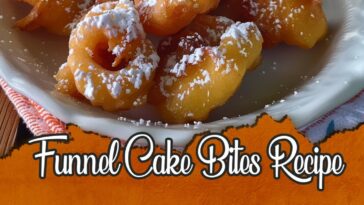 Funnel Cake Bites Recipe