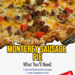 Monterey Sausage Pie