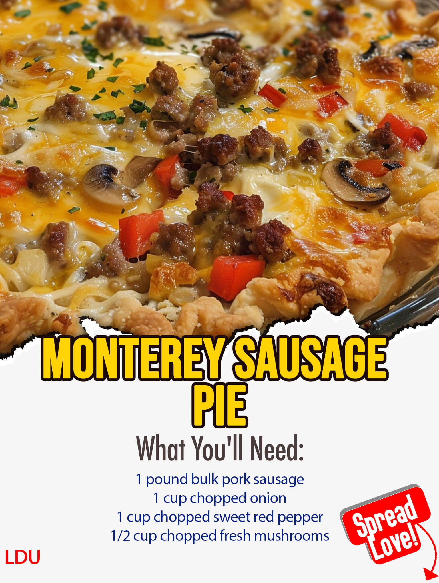 Monterey Sausage Pie