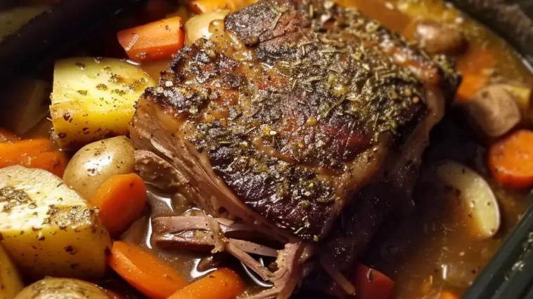 Tender Slow Cooker Chuck Roast