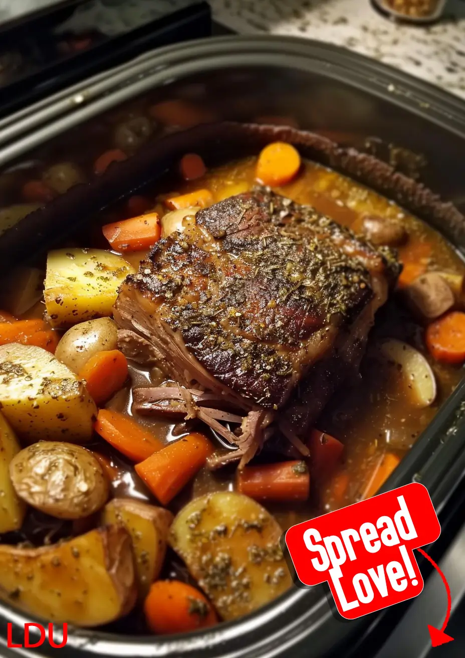 Tender Slow Cooker Chuck Roast