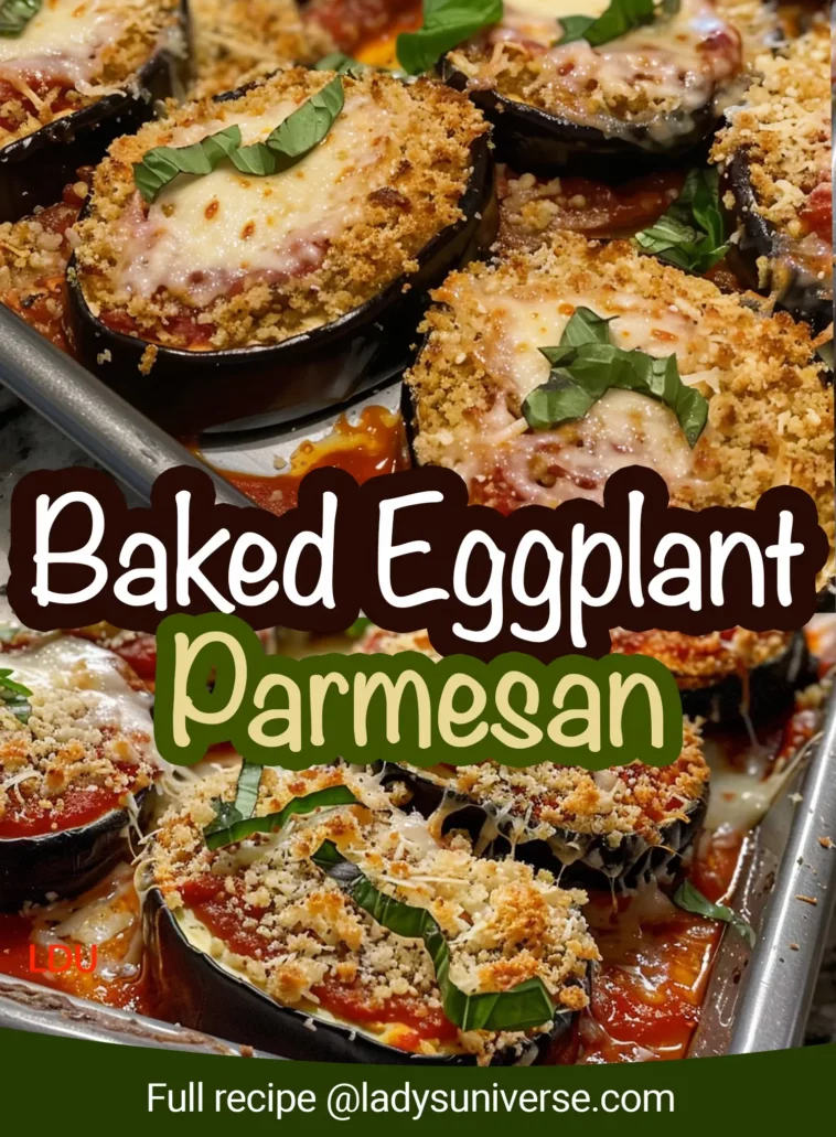 Baked Eggplant Parmesan